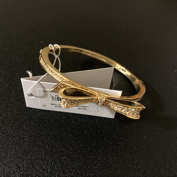 Kate Spade Bow Ribbon Bracelet Bangle - Picture 2 of 5